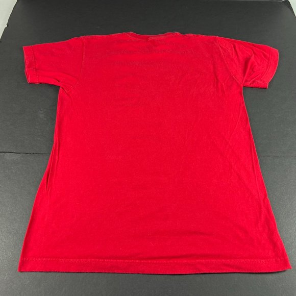2019 Billie Eilish Band Shirt Adult Medium Red & Yellow Photo Short Sleeve Tee - Picture 6 of 10